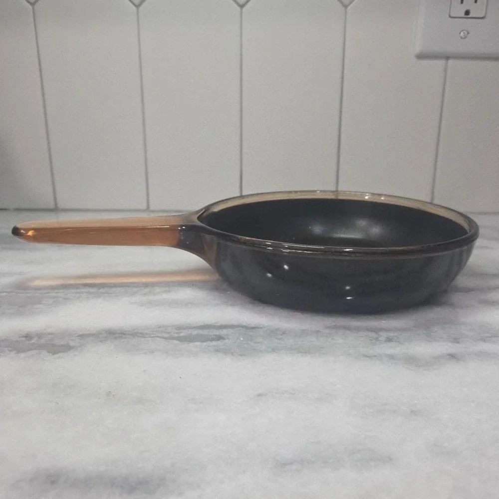 Corning‎ Vision Amber Frying Skillet, Teflon Non Stick Pan, Replacement Cookware